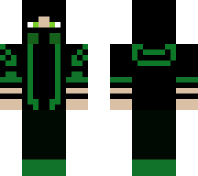 croco mask on