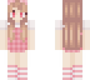 cute pink girl