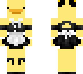 duck in a dress