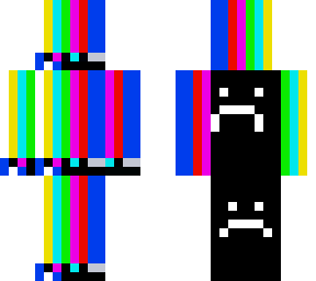 error screen with...frowny faces.