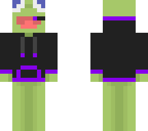 gamer purple kermit