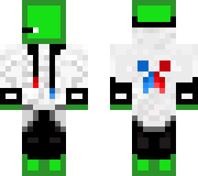 gammer red and blue creeper jacket template