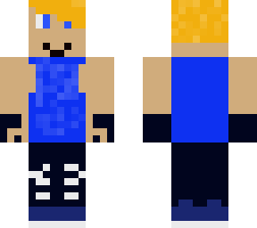gangster in blue