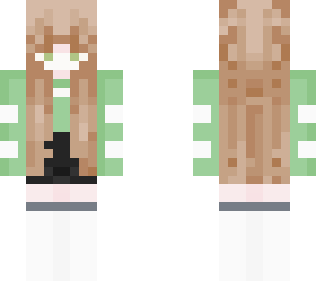 girl with green sweater (fixed!)