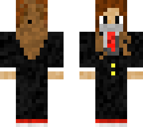 girl with suit