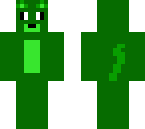 green cat