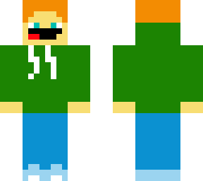 green hoodie