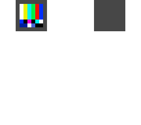 old tv color static