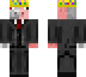 pig robot with crown