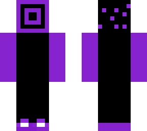 purple and black alien