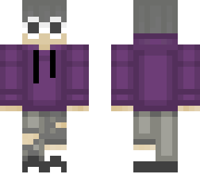 purple hoodie