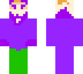 purple painted oldy