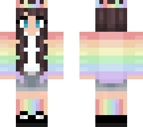 rainbow girl