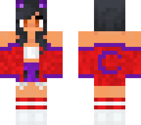 red and purple mei'fwa aphmau