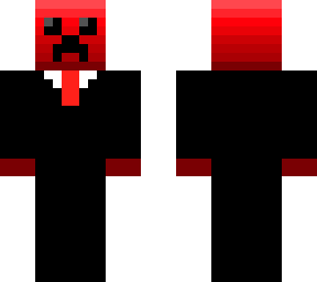 red creepy dude