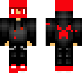 red gamer thanks to blackwolfskins for the first design he inspired me