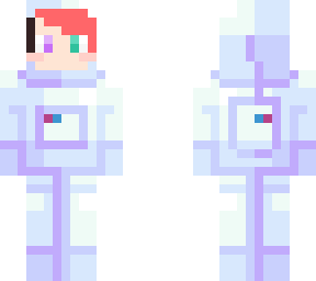 red hair astronaut