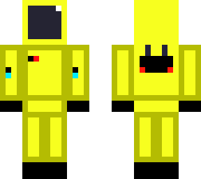 yellow astronaut
