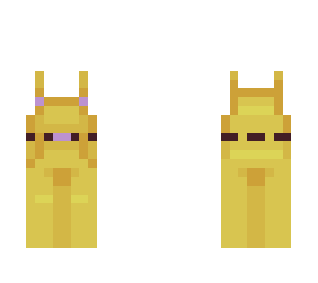 yellow overalls