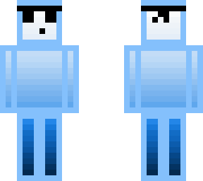 (slight affect) ninja slime but blue!