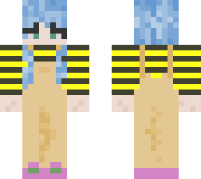 bee overalls set