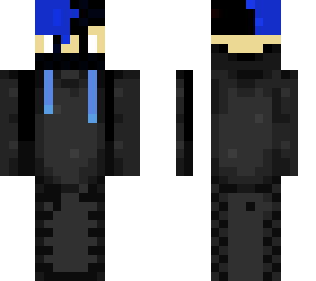 black and blue guy