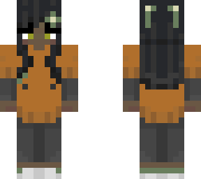 black elf girl ~ fall themed