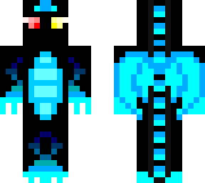 blue enderman dragon 2.0