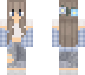 blue plaid