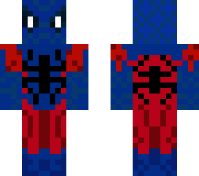 blue spider-man