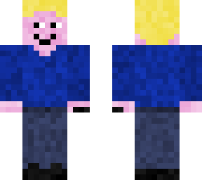 blue sweater