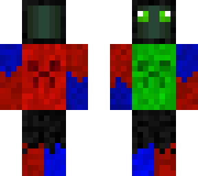 collor creaper man and fire