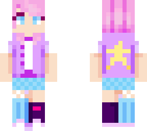 cute star girl (i named her bubble star lol