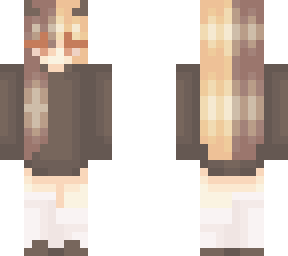 e girl with horns and bkack hoodia and yeah and different hair colors yay