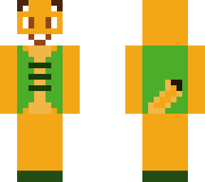 fox with vest