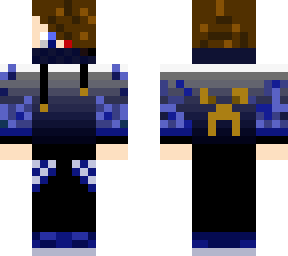 gamer boy in blue hoodie