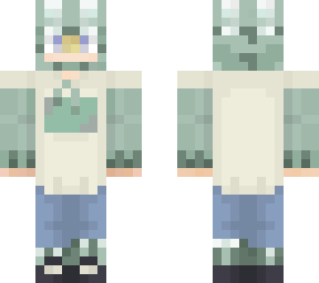 ghostza in a hoodie