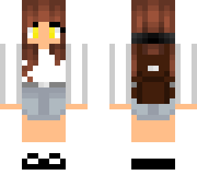 girl with brown hair