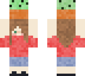girl with cactus