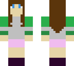 green and gray shirt