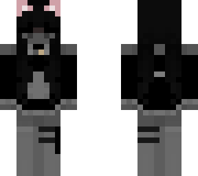 grey dark cat girl (edit)