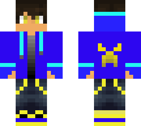 just some skin v2 with yellowish  eyes but with yellow green headphone