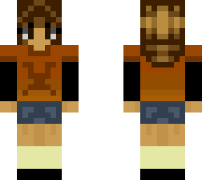 mc girl in orange shirt