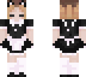 my daughter is in a maid costume
