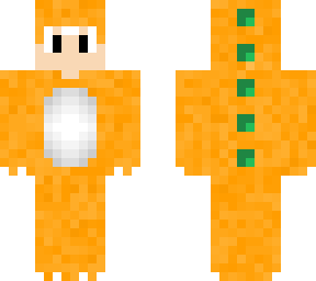orange fruit dinosaur