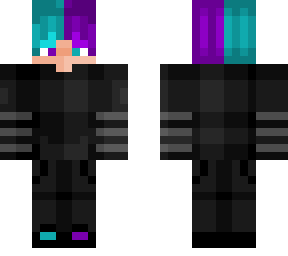 p u r p l e & c y a n boy
