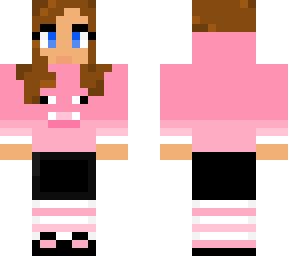 pig hoodie girl skin ;)