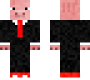pig in a suit