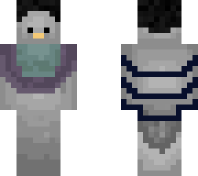 pigeon with a beanie