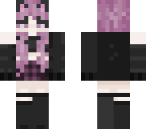 purple hair
